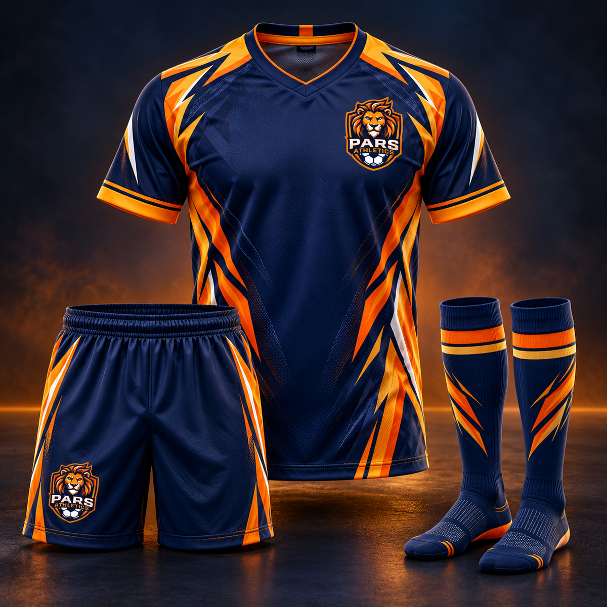Pars Athletics soccer kit